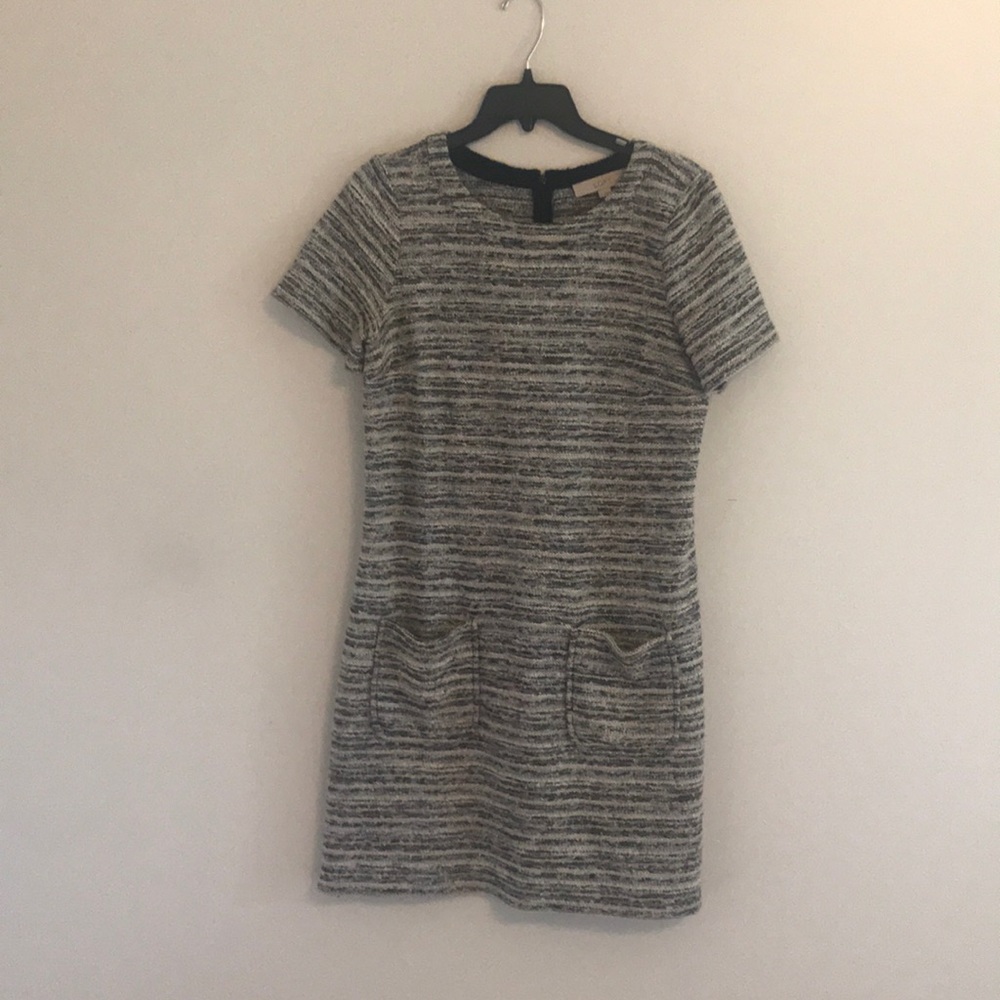 LOFT multi-colored Tweed dress